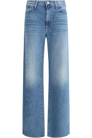 Mother Straight Jeans, female, , W26, High-Waist Straight-Leg Jeans with Five-Pocket Design