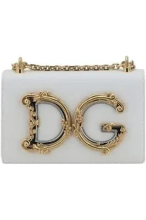 Dolce & Gabbana Shoulder Bags, female, , ONE SIZE, Lambskin Leather Chain Strap Shoulder Bag