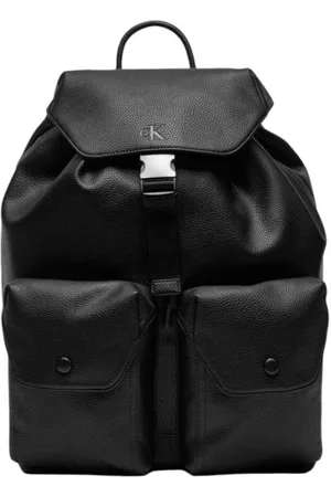 Calvin Klein Urban Flap Backpack with Webbing Straps