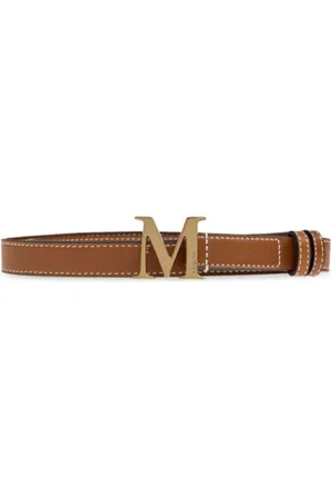 Max Mara Belts, female, , L, Logo Buckle Belt