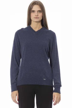BALDININI V-neck Knitwear, female, , S, Long Sleeve V-Neck Jumper