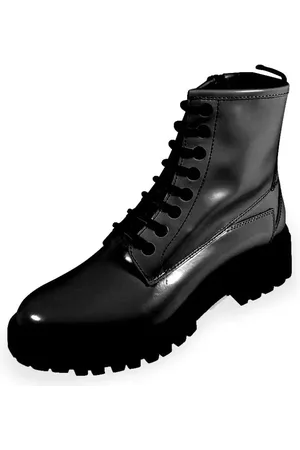 HUGO BOSS Axel Bootie Lace-up Boots