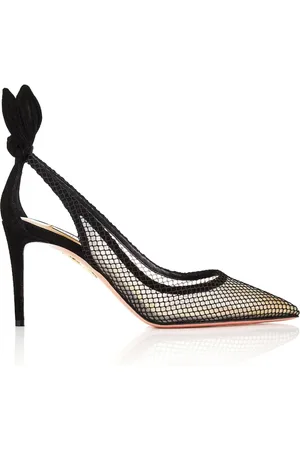 Aquazzura Pumps, female, , 5 UK, Elegant Mid-Heel Suede Pumps