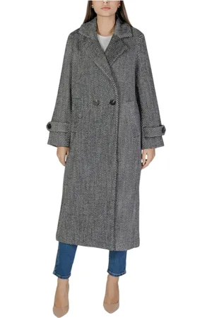 VILA Double-Breasted Coats, female, , M, Women