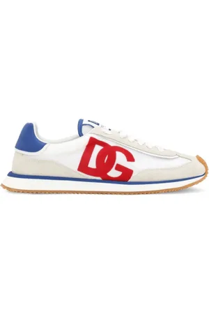 Dolce & Gabbana Sneakers, male, , 8 UK, Mixed-material Trainers white/red