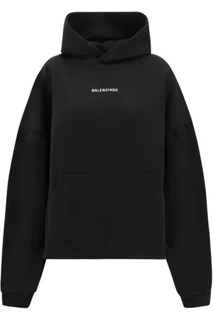 Balenciaga Hoodies, female, , M, Streetwear Hoodie with Iconic Logo