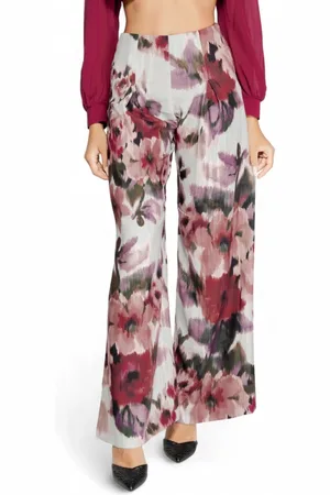 Rinascimento Floral Zip Trousers