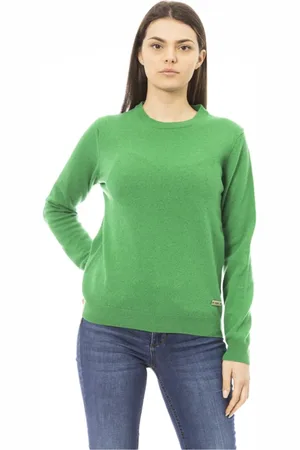 BALDININI Round-neck Knitwear, female, , S, Metal Monogram Jumper