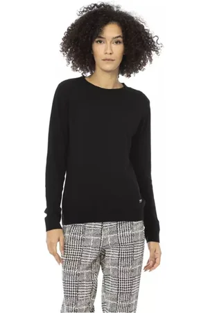 BALDININI Elegant Wool Blend Monogram Jumper
