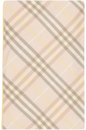 Burberry Silk Scarf with Iconic Check Pattern