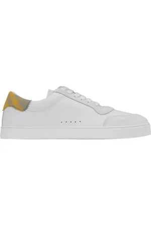 Burberry Sneakers, male, , 6 UK, Leather Lace-Up Trainers