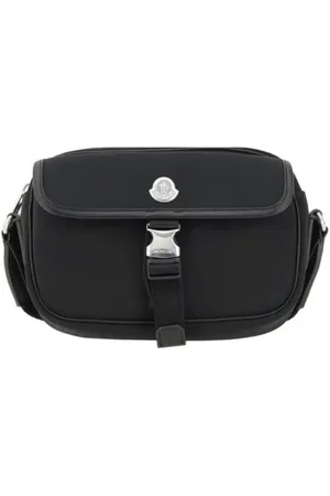 Moncler Cross Body Bags, female, , ONE SIZE, Adjustable Shoulder Bag with Leather Details
