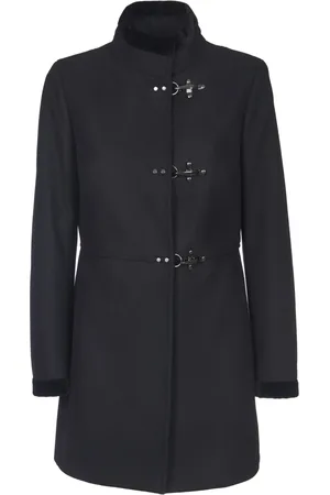 FAY Single-Breasted Coats, female, , 2XL, Virginia Single-Breasted Coat