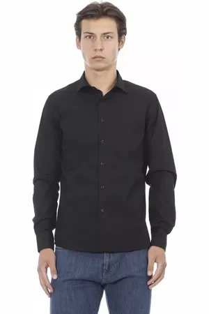 BALDININI Casual Shirts, male, , XL, Slim Fit Cotton Shirt