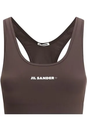 Jil Sander Monogram Cropped Sport Top