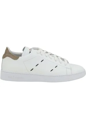 Kiton Sneakers, male, , 8 UK, Suede Heel Lace-Up Trainers