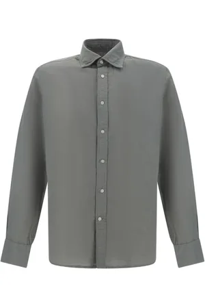 DEPERLU Casual Shirts, male, , S, Linen and cotton shirt, classic style