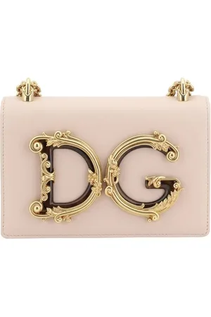 Dolce & Gabbana Shoulder Bags, female, , ONE SIZE, Baroque Chain Shoulder Bag