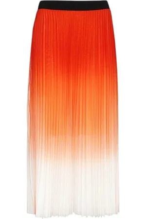 Karl Lagerfeld Pleated Maxi Skirt