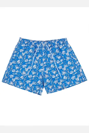 Malo Beachwear, male, , 3XL, Leaf Print Boxer Shorts
