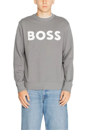 HUGO BOSS Sweatshirts, male, , S, Long-Sleeved Round Neck Sweatshirt