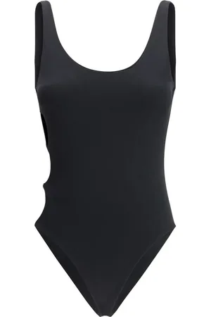 VERSACE One-piece Swimsuit with Medusa Logo Plaques