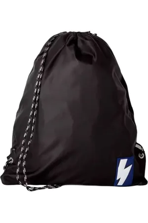 Neil Barrett Backpacks, male, , ONE SIZE, Nylon Drawstring Backpack