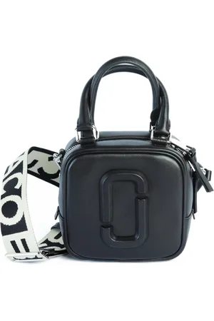 Marc Jacobs Handbags, female, , ONE SIZE, Nero Smooth Leather Cube Bag