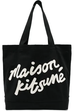 Maison Kitsuné Tote Bags, unisex, , ONE SIZE, Flat Top Handle Bag