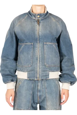 Golden Goose Denim Jackets, female, , XS, Denim Bomber Jacket