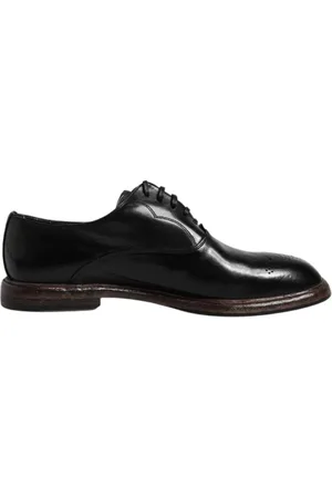 Dolce & Gabbana Business Shoes, male, , 8 UK, Leather Brogue Oxford Shoes
