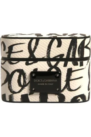 Dolce & Gabbana Scribble Embossed Logo AirPods Case