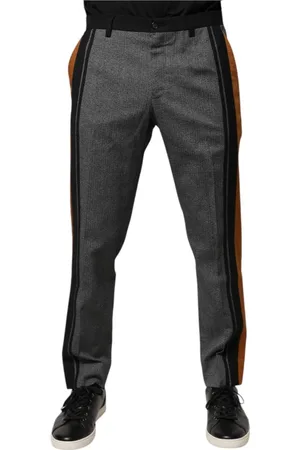 Dolce & Gabbana Chinos, male, , L, Side Stripe Trousers