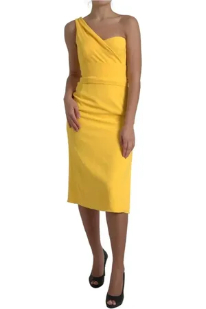 Dolce & Gabbana Midi Dresses, female, , XS, One Shoulder Pencil Dress