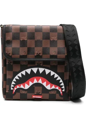 Sprayground Messenger Bags, male, , ONE SIZE, MultiColour Tobacco Brown Shoulder Bag Limited Edition