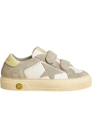 Golden Goose Leather and Suede School Trainers