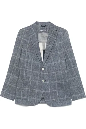 Circolo Blazers, male, , XL, Buttoned Jacket with Rear Vents