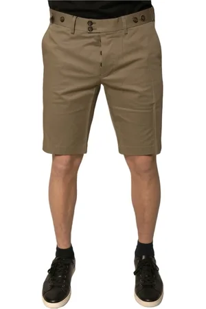 Dolce & Gabbana Casual Shorts, male, , L, Cotton Chino Shorts with Pockets