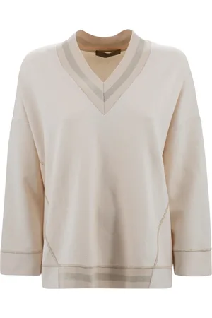 D.EXTERIOR V-neck Knitwear, female, , XS, V-Neck Lurex Jumper