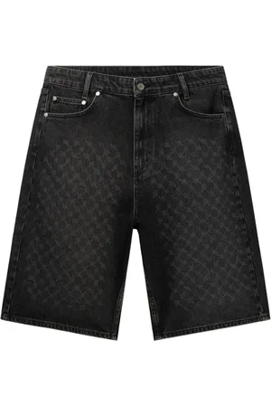 Daily paper Denim Shorts, male, , M, Cotton Bermuda Shorts