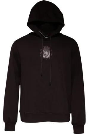 Dolce & Gabbana Cotton Logo Hooded Sweatshirt