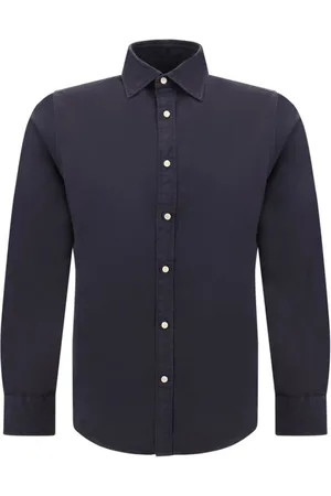DEPERLU Classic Cotton Shirt with Button Closure