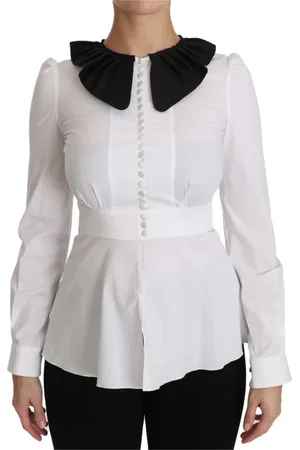 Dolce & Gabbana Collar Longsleeve Blouse Top