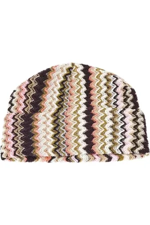 Missoni Beanies, unisex, , ONE SIZE, Geometric Colorful Hat - Fashion Accessory
