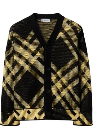 Burberry Cardigans, unisex, , 10 Y, Vintage Check Kids Cardigan Jumper