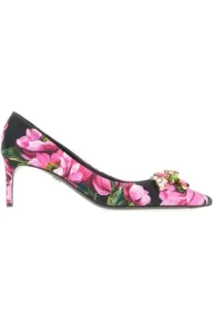 Dolce & Gabbana Pumps, female, , 8 UK, Floral Print Pumps