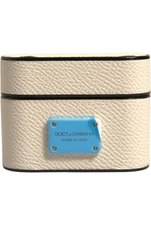 Dolce & Gabbana Leather Logo AirPods Case