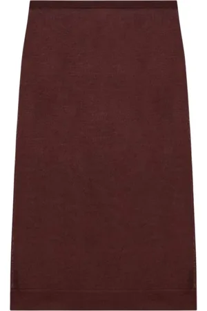 Saint Laurent Midi Skirts, female, , M, Long Skirt in Trendy Style