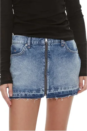 Tommy Hilfiger Sophie Zip Mini Skirt Spring/Summer Cotton