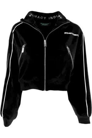 PHARMACY INDUSTRY Zip-throughs, female, , M, Track Jacket with Logo Print
